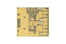 4 Layer Yellow Soldermask PCB with 2oz Finished Copper Thickness