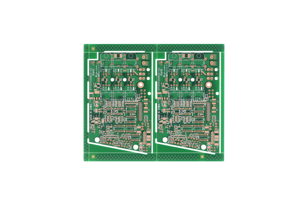 Green 4 Layer PCB with Via In Pad  & Impedance Control