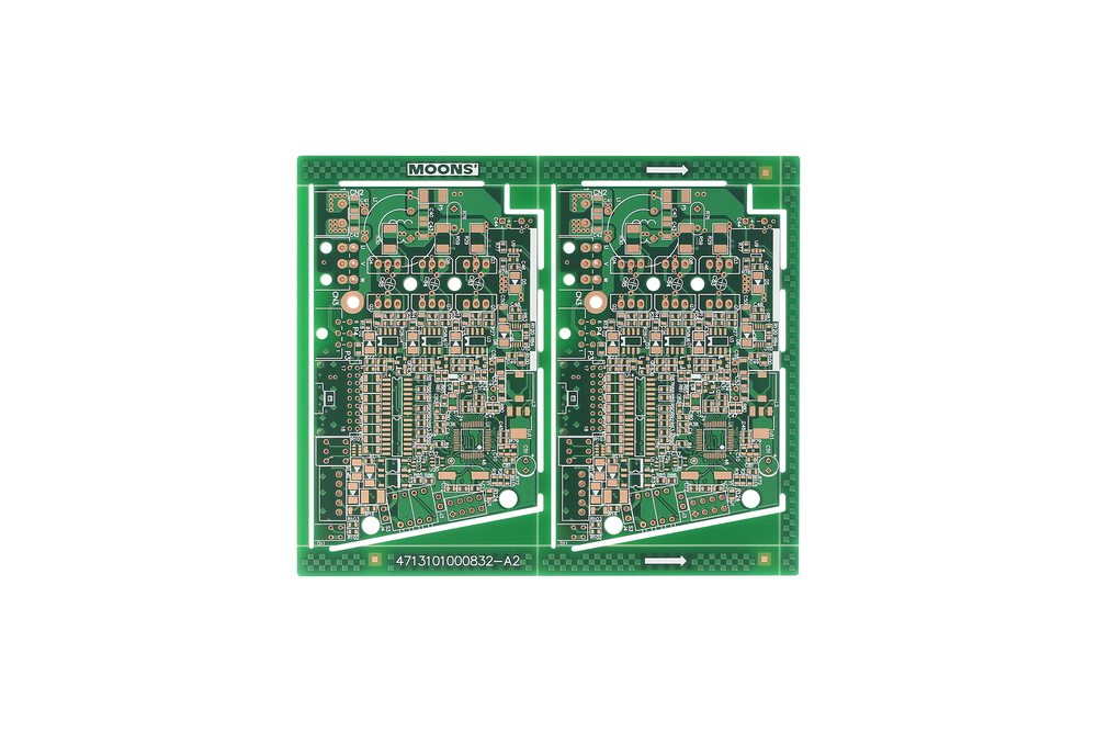 Green 4 Layer PCB with Via In Pad  & Impedance Control