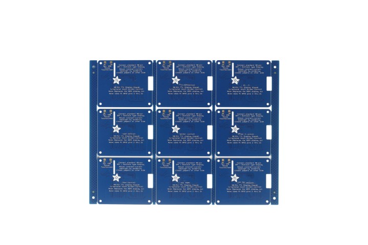 Blaue Lötstopplack-2-Lagen-Immersionsgold-Leiterplatte für Unterhaltungselektronik